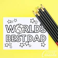 More than gifts, nothing beats creating an unforgettable experience for dad. Printable Father S Day Card Crafts By Amanda