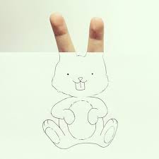 Fingers Cleverly Joined Into Animal Illustrations By Javier Perez Cute Drawings Hand Illustration Cool Drawings