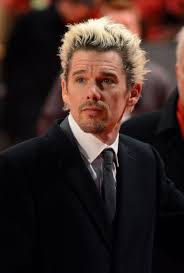 Dark Roots Blonde Spikes Bleached Tips Dark Roots Ethan Hawke