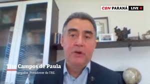 #CBNPARANÁ entrevista o Desembargador Tito Campos de Paula, presidente do  TRE