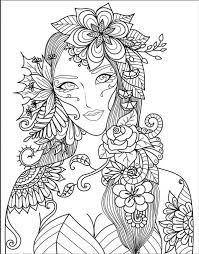 Bring coloring pages to life with adobe spark post. Aesthetic Girl Coloring Pages Printable Novocom Top
