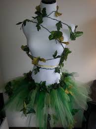 This Made To Order Costume Set Comes With A Fabulous Green Tutu Filled With Vines And An Extra L Garden Fairy Costume Poison Ivy Costumes Ivy Costume