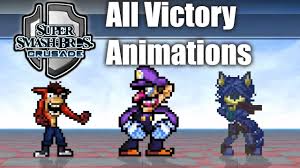 Ultimate characters mario donkey kong link samus dark samus yoshi kirby fox pikachu luigi ness captain falcon jigglypuff peach daisy bowser ice climbers. Super Smash Bros Crusade V0 9 2 How To Unlock Everything Quick Youtube