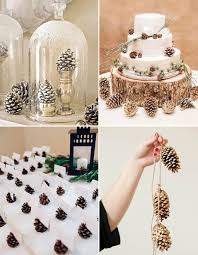 Simple wedding table decoration elements. 5 Simple Inexpensive Winter Wedding Decor Ideas Onefabday Com