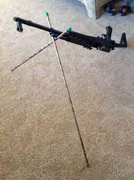 Diy Shooting Sticks Made From Old Aluminum Arrows Shooting Sticks Hunting Hunt