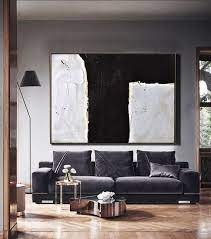 Grosse Moderne Kunst Minimale Malerei Minimalistische Kunst Etsy Dinning Room Wall Art Minimalist Art Minimal Painting