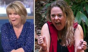 Emily atack, i'm a celebrity. I M A Celebrity 2018 Emily Atack Impersonates This Morning S Ruth Langsford Tv Radio Showbiz Tv Express Co Uk