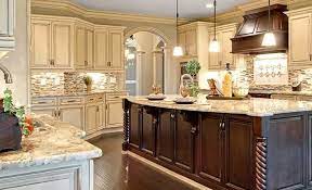 Remove cabinet doors, hinges and handles using a phillips. Image Of Cream Colored Distressed Kitchen Cabinets Antique White Kitchen Kitchen Design Gallery Antique White Kitchen Cabinets