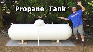 Propane tank sizes range from 20 lbs to 1,000 gallons for home use. Propane Tank Install 1 700 New Above Ground 320 Gallon Holding Leaking Underground Youtube