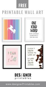 Free Printable Wall Art Decor Unicorn Wall Art Motivational Quote Wall Art Printables I C Printable Wall Art Quotes Free Printable Wall Art Wall Art Quotes