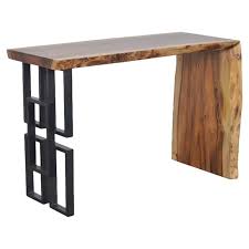 Tanya Teak Console Table Iron Console Table Console Table Console Desk