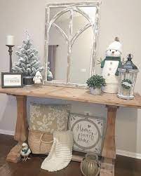 Home Sweet Homedecor On Instagram Kirkland S Entryway Table Console Table Christmas Farmhouse Style Mirror Thr Entryway Table Decor Home Decor Decor