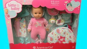 Charming and cute bitty baby changing table. American Girl Bitty Baby Doll Set Costco Unboxing Changing Video By Bitty Baby Channel Youtube