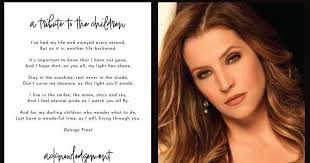 Lisa Marie Always Knew She Wouldn't Be Here Long