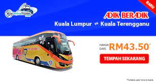 Tiket bas online adik beradik express, cara book tiket dan jadual bas untuk panduan penumpang. Bas Ekspres Adik Beradik Kl Kuala Terengganu Busonlineticket Com