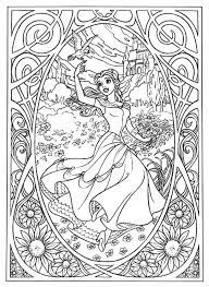 Print one coloring page at a time below or. Get This Adult Coloring Pages Disney Disney Belle Coloring For Grown Ups