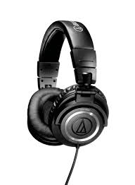 Ath M50 Monitoring Headphones You Can Hear Everything With These Great Quality For The Price Studio Headphones Audio Technica Headphones Audio Technica