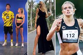 Terzic confirmed the second leg has come too soon. World S Sexiest Athlete Alica Schmidt Trains Dortmund As Man Utd Fans Joke They Re Doing Everything To Keep Sancho