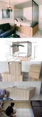un lit estrade ikea pour un 29m2 en 2021 idee deco lit idee deco ikea deco lit