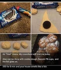 Air Fryer Oreos Recipe Food Recipies Yummy Food Snacks