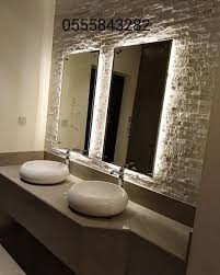 تركيب مغاسل رخام حمامات framed bathroom mirror lighted bathroom mirror bathroom mirror