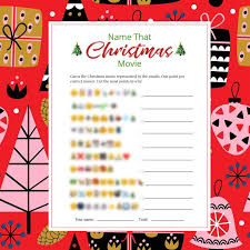 Christmas Movie Emoji Game Printable For Holiday Party Etsy In 2020 Christmas Movies Christmas Printables Emoji Games