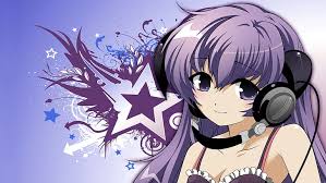 Hd Wallpaper Higurashi No Naku Koro Ni Anime Girls Headphones Purple Hair Wallpaper Flare