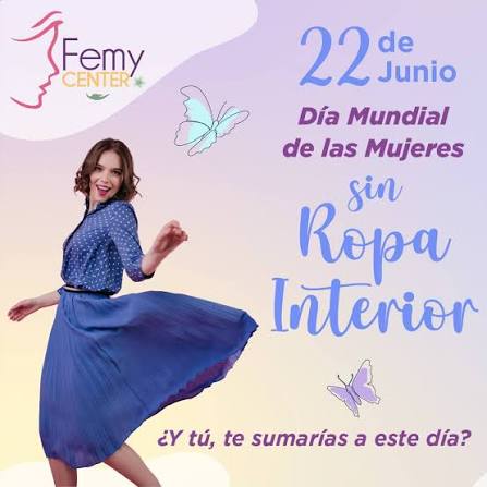 Día Mundial de las Mujeres sin Ropa Interior