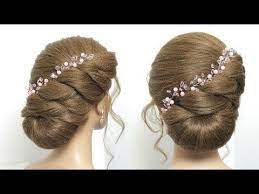 Easy Bun Hairstyle For Long Hair Tutorial Simple Wedding Updo Youtube Hair Tutorials Easy Bun Hairstyles Easy Bun Hairstyles For Long Hair Long Hair Tutorial