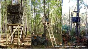 23 awesome free deer stand plans you