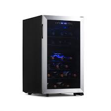 Replaced dishwasher with wine fridge. Newair 43 Bottle Dual Zone Freestanding Wine Cooler Target