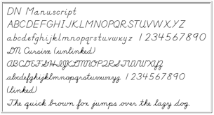You'll be guided through idea generation and character design and given tips on ways to govern space to create balance and h. Print And Cursive Handwriting Fonts For Educators