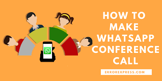 With this feature, users can increase the number of people on a whatsapp call from the initial 2 to between 4. How To Make Whatsapp Conference Call Error Express