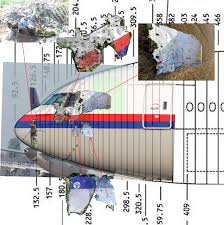 Image result for mh17 30mm bullet holes