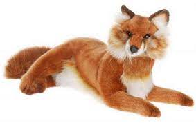Hansa Lying Fox Plush Toy Reviews Home Macy S In 2021 Fox Stuffed Animal Fox Plush Fox Plush Toy