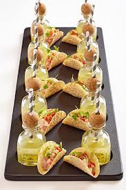 To optimize your success, choose a variety of vary the number of selections based on the number of guests. 50 Fun Menu Innovations For Your Reception Mini Appetizers Food Displays Food