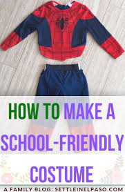 A School Friendly Diy Spiderman Costume A Family Blog Kids Spiderman Costume Spiderman Costume Spiderman Kids