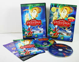Peter Pan Platinum Edition Dvd 2 Disc Kids Family Animated 2007 Sleeve Jacket 786936718072 Ebay Peter Pan Peter Pan Dvd Peter Pan Disney