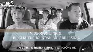 Watch them sing and dance now. 26 02 2020 Bts Carpool Karaoke Turkce Altyazili Youtube