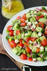 Greek Chopped Salad Recipe Chopped Salad Eat Salad Summer Salads