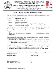 Maybe you would like to learn more about one of these? Contoh Surat Berita Acara Untuk Berbagai Keperluan Terlengkap