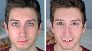 how to apply makeup for men step by