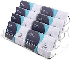 5 out of 5 stars (10) total ratings 10, $31.09 new. Buy Gowall Business Card Holder 8 Pocket Acrylic Business Card Holder For Desk Clear Business Card Stand Desktop Business Card Holders Plastic Business Card Display For Exhibition Home And Office Online In