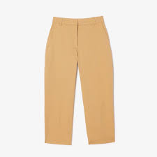 Quần Chino Lacoste Nữ Chất Liệu Cotton Ống... | LACOSTE VN