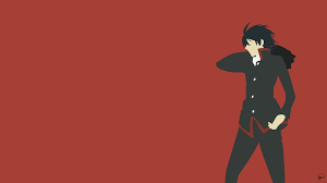 Koyomi Araragi Bakemonogatari Minimalism Anime Wallpaper Android Wallpaper Anime Anime