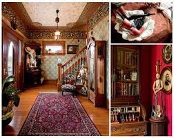 Remodeled Queen Anne Entryway Bradburywallpaper Victorian Interiors Victorian Decor Edwardian House