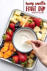 Honey Vanilla Cottage Cheese Fruit Dip Recipe Cheese Fruit Fruit Recipes Fruit Dip