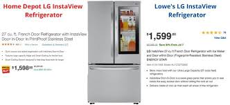 Hd is cheaper, closer, i know where everything is located. 4th Of July Appliance Sale Lowe S Vs Home Depot