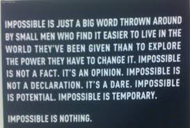 We did not find results for: Quotes About Impossible Is Nothing 168 Quotes