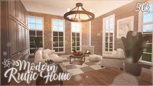 Maybe you would like to learn more about one of these? Bloxburg Modern Rustic Home Speed Build 50k Youtube
